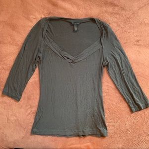 🤑5/$10 Banana Republic Three Quarter Sleeve Shirt